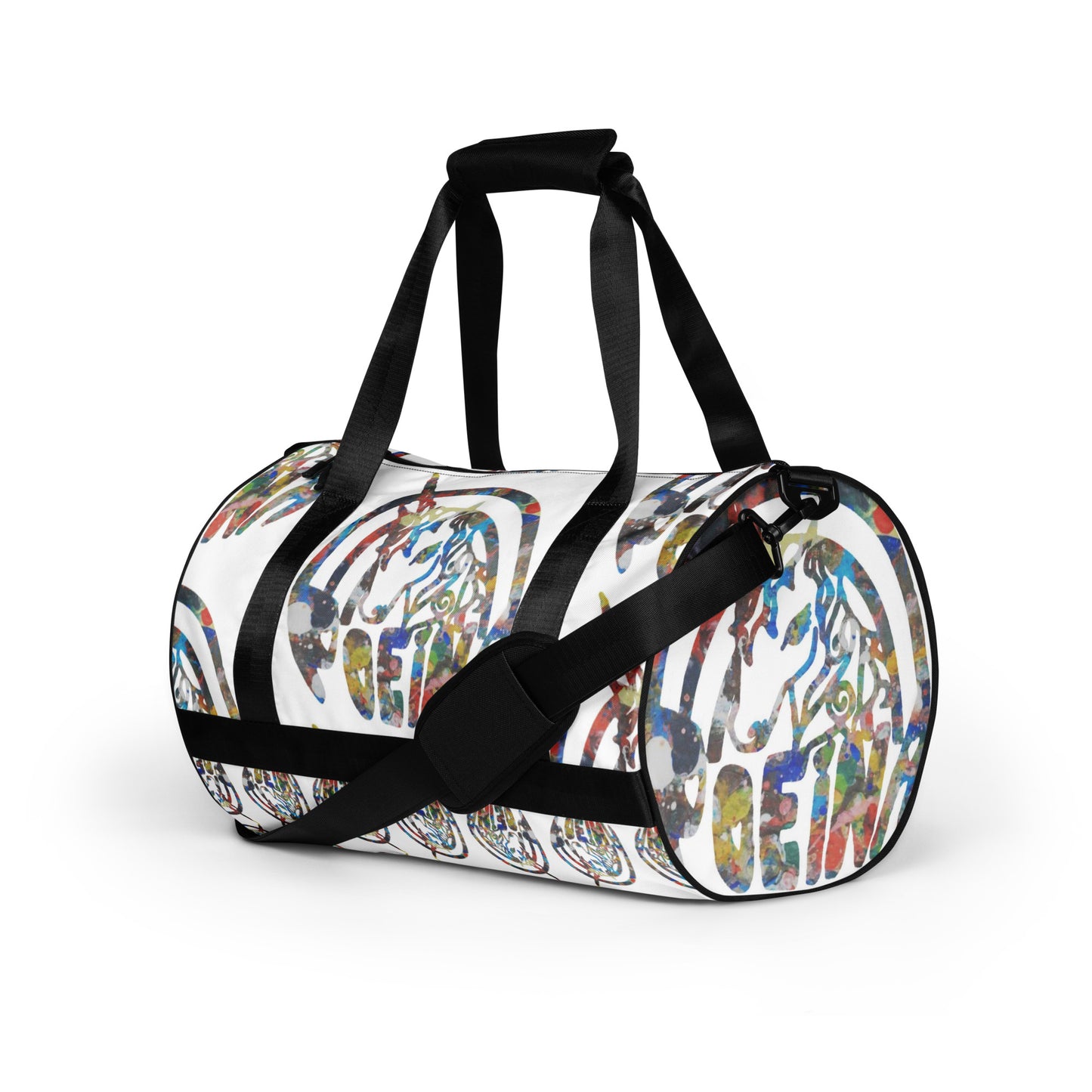 Poeinacorn All-over print gym bag